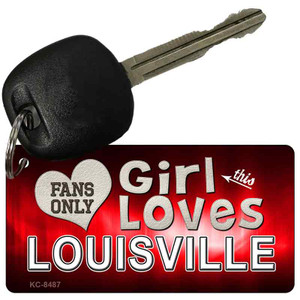 This Girl Loves Louisville Wholesale Novelty Key Chain