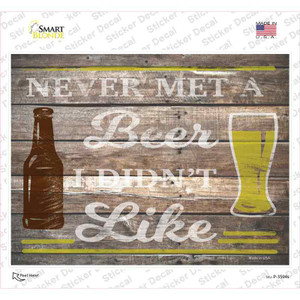 Beer I Didnt Like Wholesale Novelty Rectangle Sticker Decal