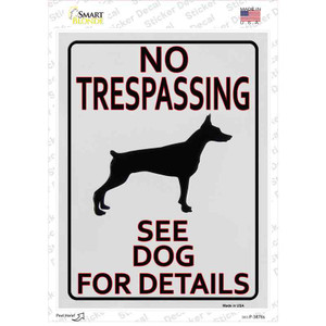 See Dog For Detail Wholesale Novelty Rectangle Sticker Decal