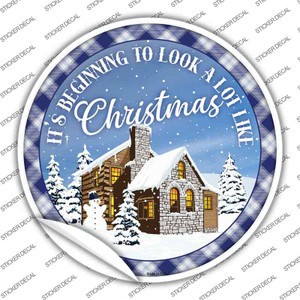 Look A Lot like Christmas Wholesale Novelty Circle Sticker Decal