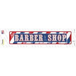 Barber Shop Horizontal Wholesale Novelty Narrow Sticker Decal