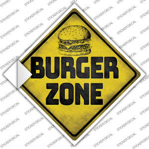 Burger Zone Wholesale Novelty Diamond Sticker Decal