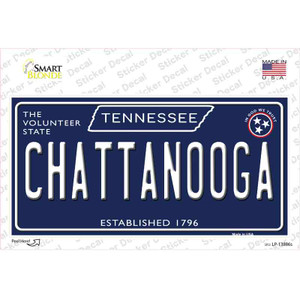 Chattanooga Tennessee Blue Wholesale Novelty Sticker Decal