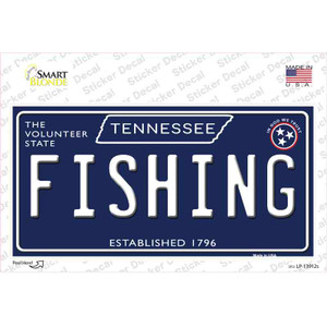 Fishing Tennessee Blue Wholesale Novelty Sticker Decal