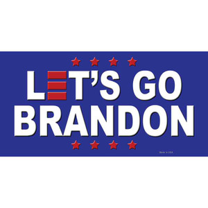 Lets Go Brandon Blue Wholesale Novelty Sticker Decal