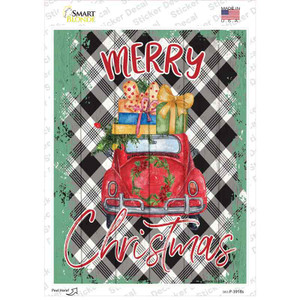 Merry Christmas Car Wholesale Novelty Rectangle Sticker Decal