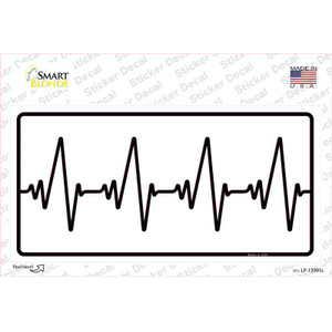 Heart Beats Wholesale Novelty Sticker Decal