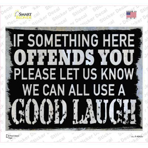 We Can All Use A Good Laugh Wholesale Novelty Rectangle Sticker Decal