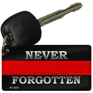 Never Forgotten Thin Red Line Wholesale Novelty Key Chain