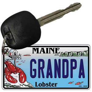 Grandpa Maine Lobster Wholesale Novelty Metal Key Chain