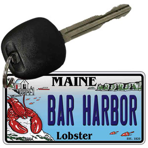 Bar Harbor Maine Lobster Wholesale Novelty Metal Key Chain