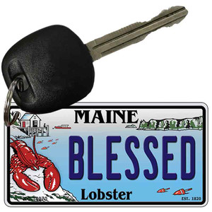 Blessed Maine Lobster Wholesale Novelty Metal Key Chain