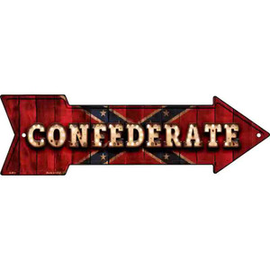 Confederate Bulb Lettering Wholesale Novelty Metal Arrow Sign