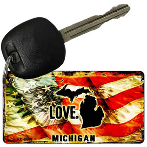 Michigan Love Wholesale Novelty Key Chain