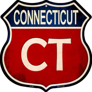 Connecticut Wholesale Metal Novelty Highway Shield