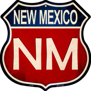 New Mexico Wholesale Metal Novelty Highway Shield