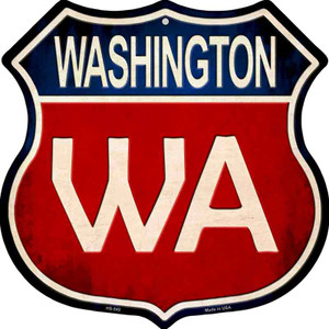 Washington Wholesale Metal Novelty Highway Shield