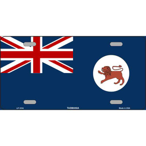 Tasmania Flag Wholesale Metal Novelty License Plate