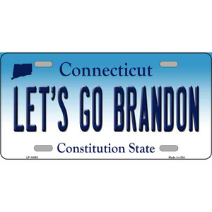 Lets Go Brandon CT Wholesale Novelty Metal License Plate