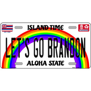 Lets Go Brandon HI Wholesale Novelty Metal License Plate