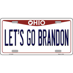 Lets Go Brandon OH Wholesale Novelty Metal License Plate