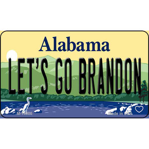 Lets Go Brandon AL Wholesale Novelty Metal Magnet