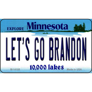 Lets Go Brandon MN Wholesale Novelty Metal Magnet