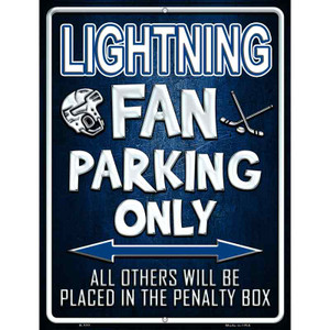 Lightning Wholesale Metal Novelty Parking Sign