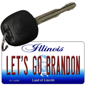 Lets Go Brandon IL Wholesale Novelty Metal Key Chain