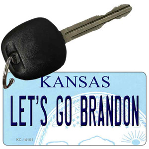 Lets Go Brandon KS Wholesale Novelty Metal Key Chain