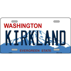 Kirkland Washington Wholesale Metal Novelty License Plate