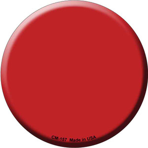Red Wholesale Novelty Circle Coaster Set of 4
