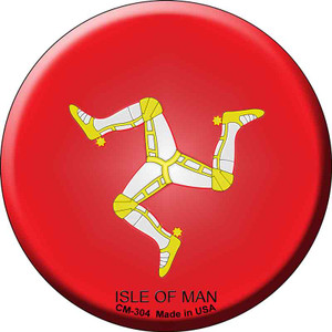 Isle Of Man Country Wholesale Novelty Circle Coaster Set of 4