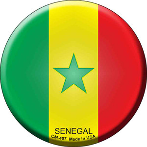 Senegal Country Wholesale Novelty Circle Coaster Set of 4