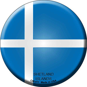 Shetland Islands Country Wholesale Novelty Circle Coaster Set of 4