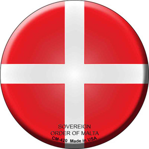 Sovereign Order of Malta Country Wholesale Novelty Circle Coaster Set of 4