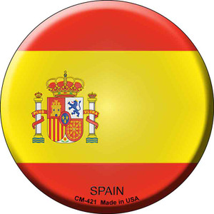 Spain Country Wholesale Novelty Circle Coaster Set of 4