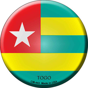 Togo Country Wholesale Novelty Circle Coaster Set of 4