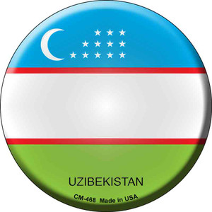 Uzibekistan Country Wholesale Novelty Circle Coaster Set of 4