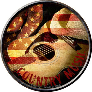Country Music Wholesale Novelty Circle Coaster Set of 4