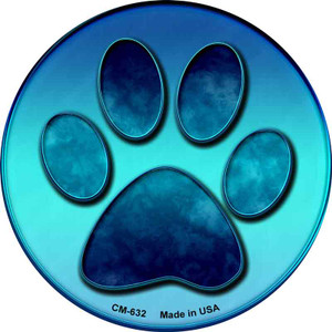 Paw Prints Wholesale Novelty Circle Coaster Set of 4