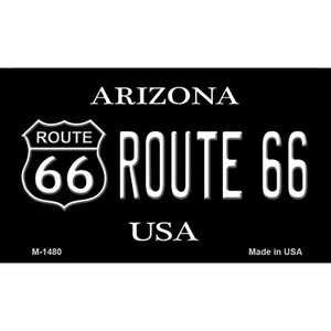 Route 66 Shield Arizona Wholesale Novelty Metal Magnet