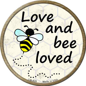 Love and Bee Loved Wholesale Novelty Circle Coaster Set of 4