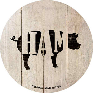 Pigs Make Ham Wholesale Novelty Circle Coaster Set of 4