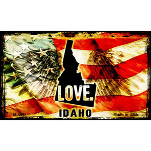 Love Idaho Wholesale Novelty Metal Magnet