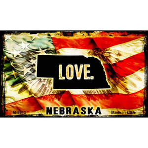 Love Nebraska Wholesale Novelty Metal Magnet