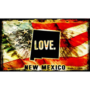 Love New Mexico Wholesale Novelty Metal Magnet