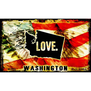 Love Washington Wholesale Novelty Metal Magnet