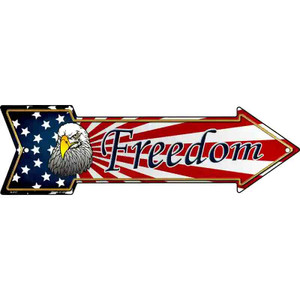 Freedom Wholesale Novelty Metal Arrow Sign