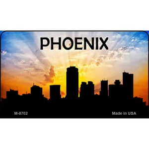 Phoenix Silhouette Wholesale Novelty Metal Magnet